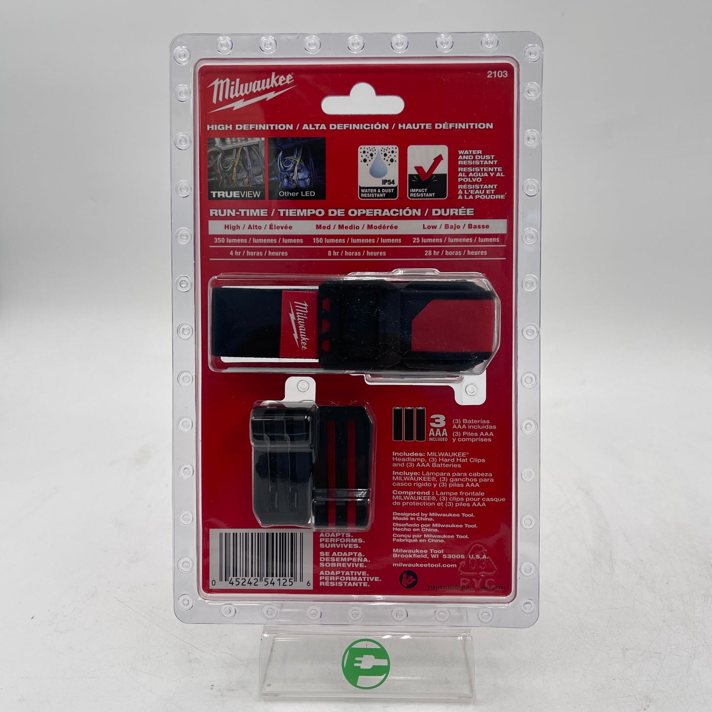 New Milwaukee 2103 Lumens LED HeadLamp