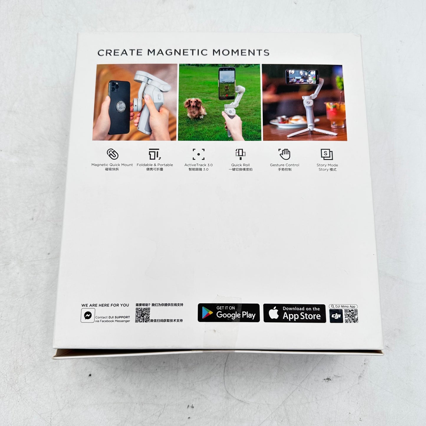 DJI OM 4 Smartphone Stabilizer OK100 w/ Accessories