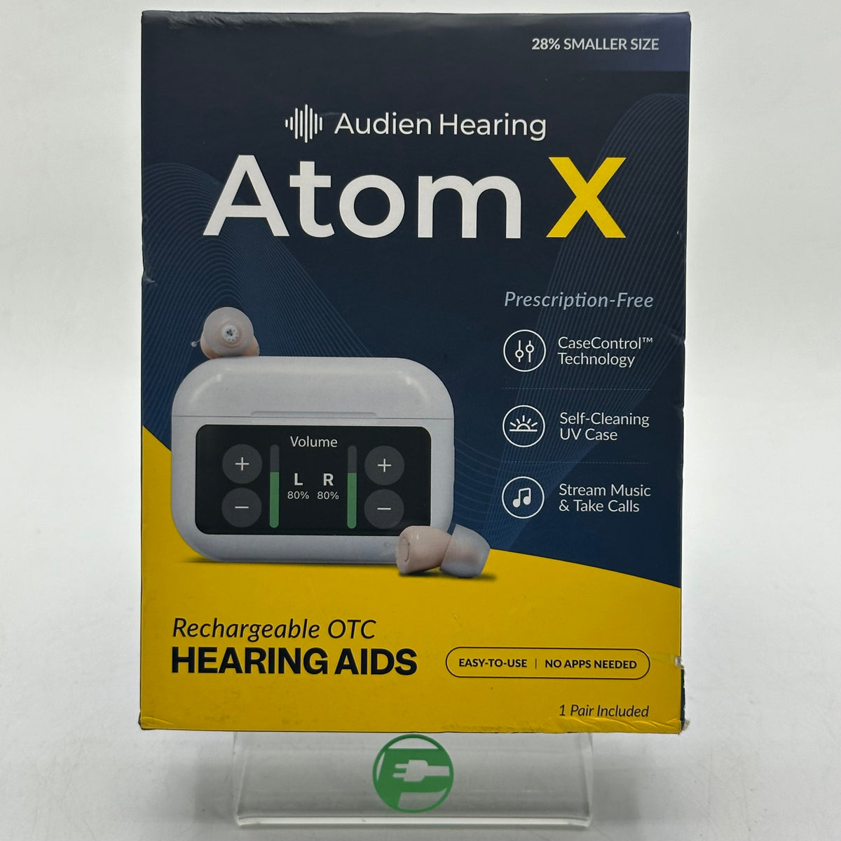 New Audien Atom X OTC Hearing Aid 95011451