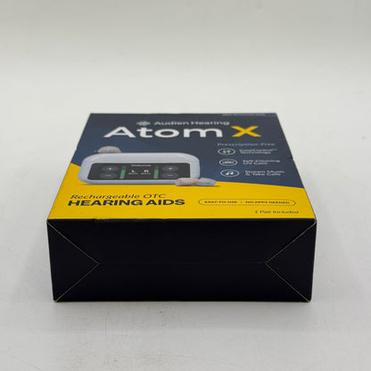 New Audien ATOM X Rechargeable OTC Hearing Aids