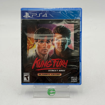 New Kung Fury Street Rage Ultimate Edition (Sony PlayStation 4 PS4, 2023)