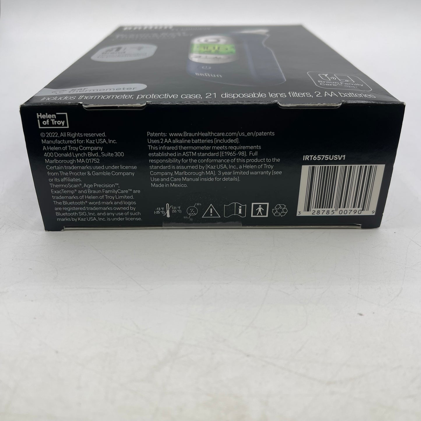 New Braun ThermoScan 7 Ear Thermometer IRT6520BUS