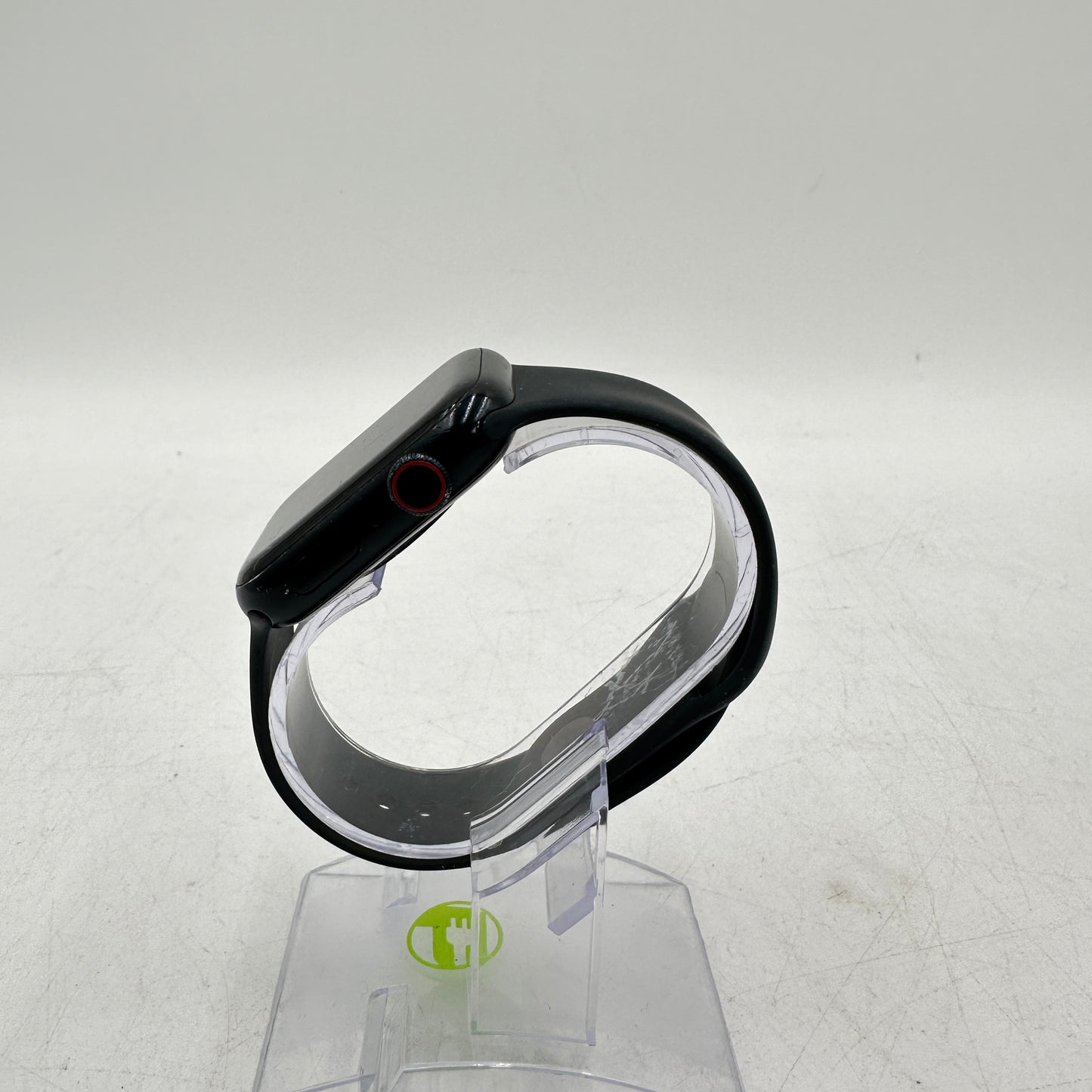 Unlocked Apple Watch Series 8 45MM Black Aluminum & Ceramic Black Sport Band