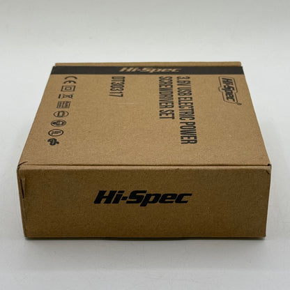 New Hi-Spec DT30317 3.6V USB Electric Power Screwdriver Set