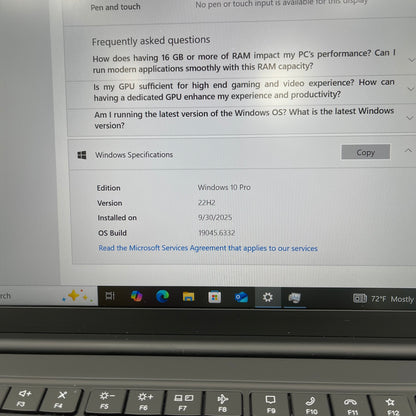 Lenovo ThinkPad X1 CARBON GEN 9 14" i7-1185G7 3.0GHz 16GB RAM 512GB SSD