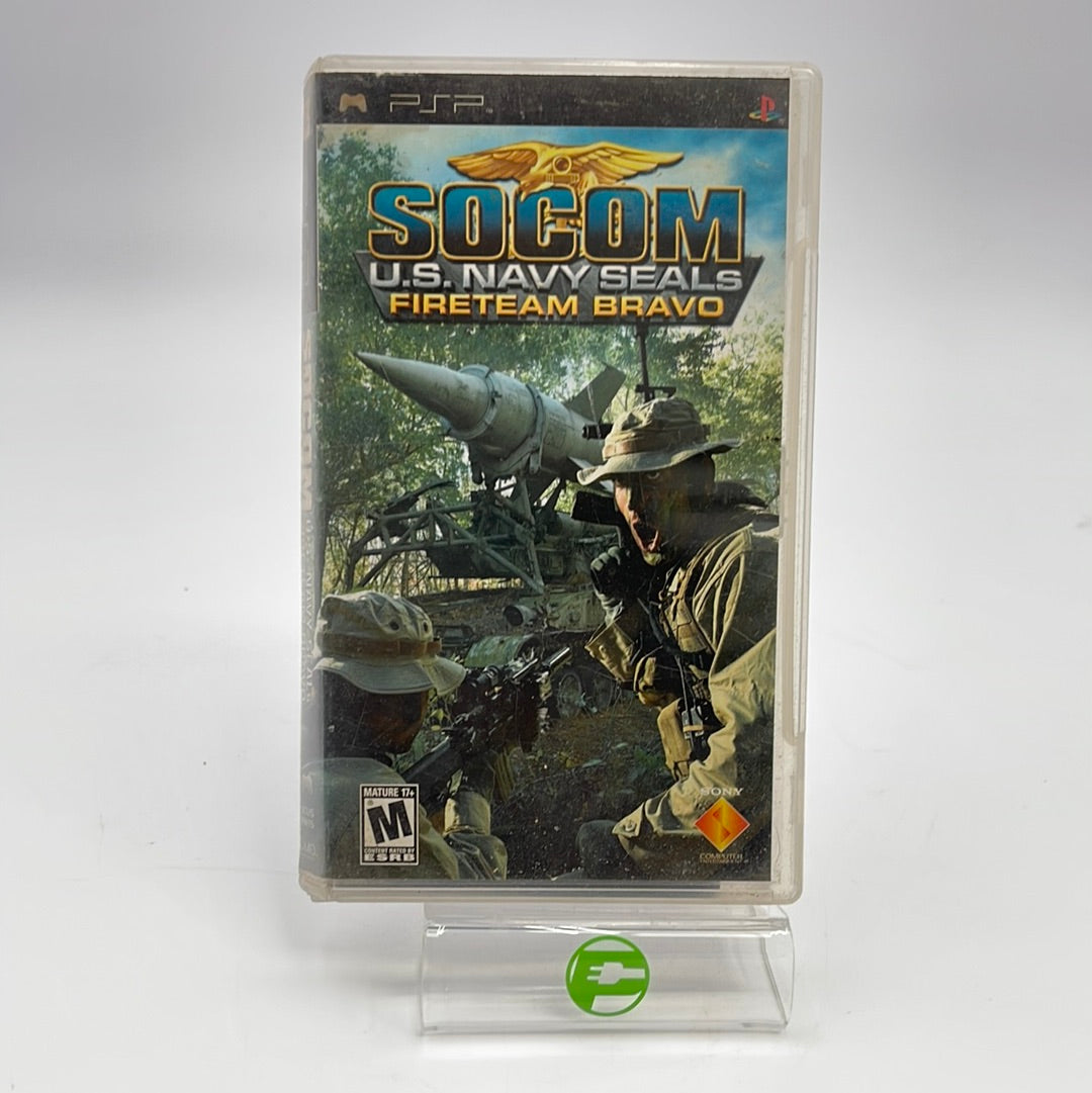 SOCOM US Navy Seals Fireteam Bravo  (Sony PlayStation Portable PSP,  2005)