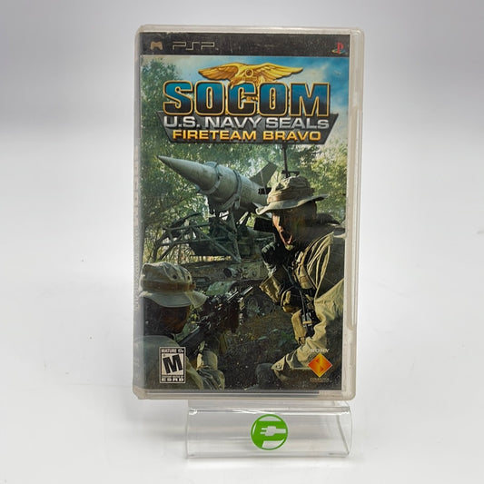 SOCOM US Navy Seals Fireteam Bravo  (Sony PlayStation Portable PSP,  2005)