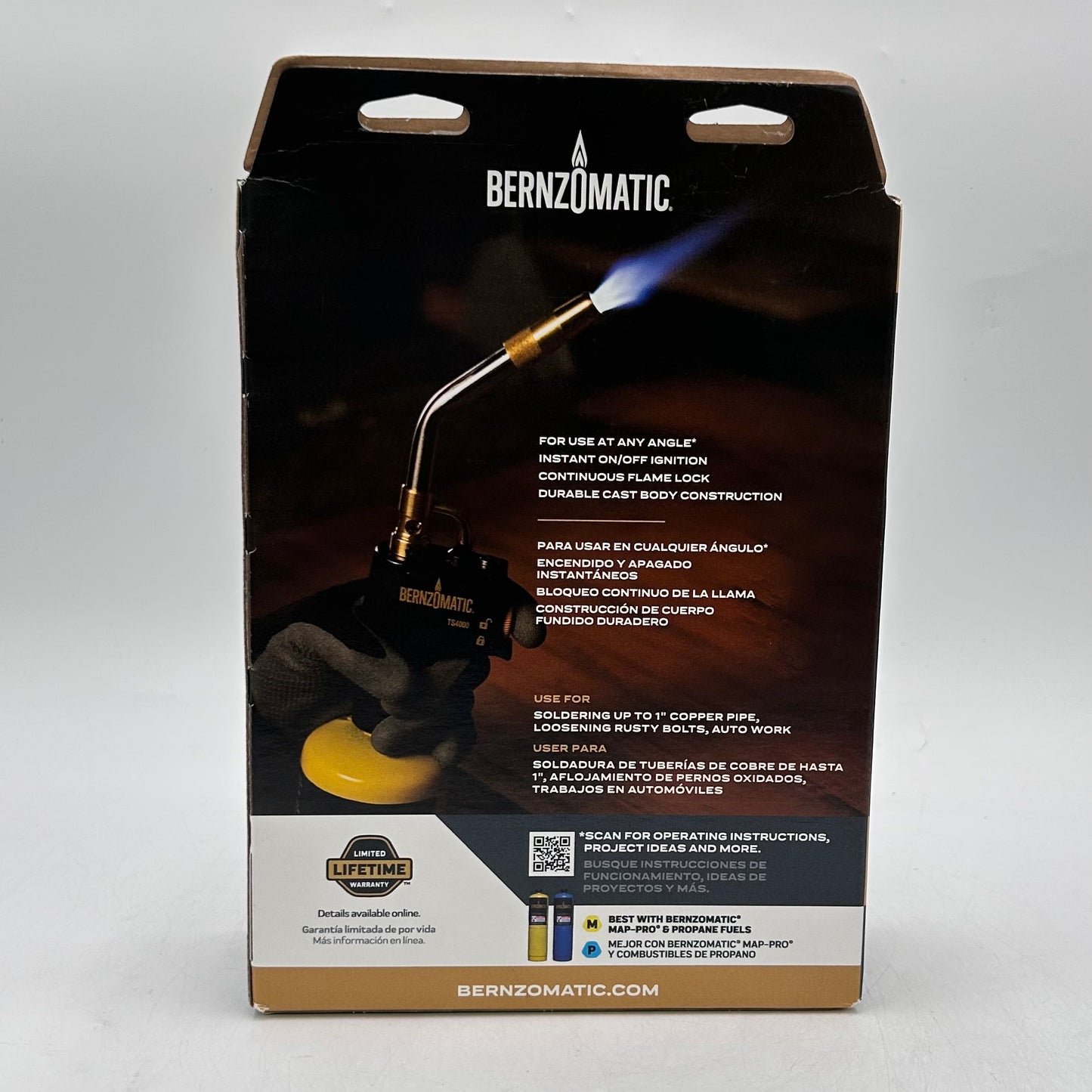 New Bernzomatic Duracast 4000 Pro Series Torch Kit  TS4000ZKC