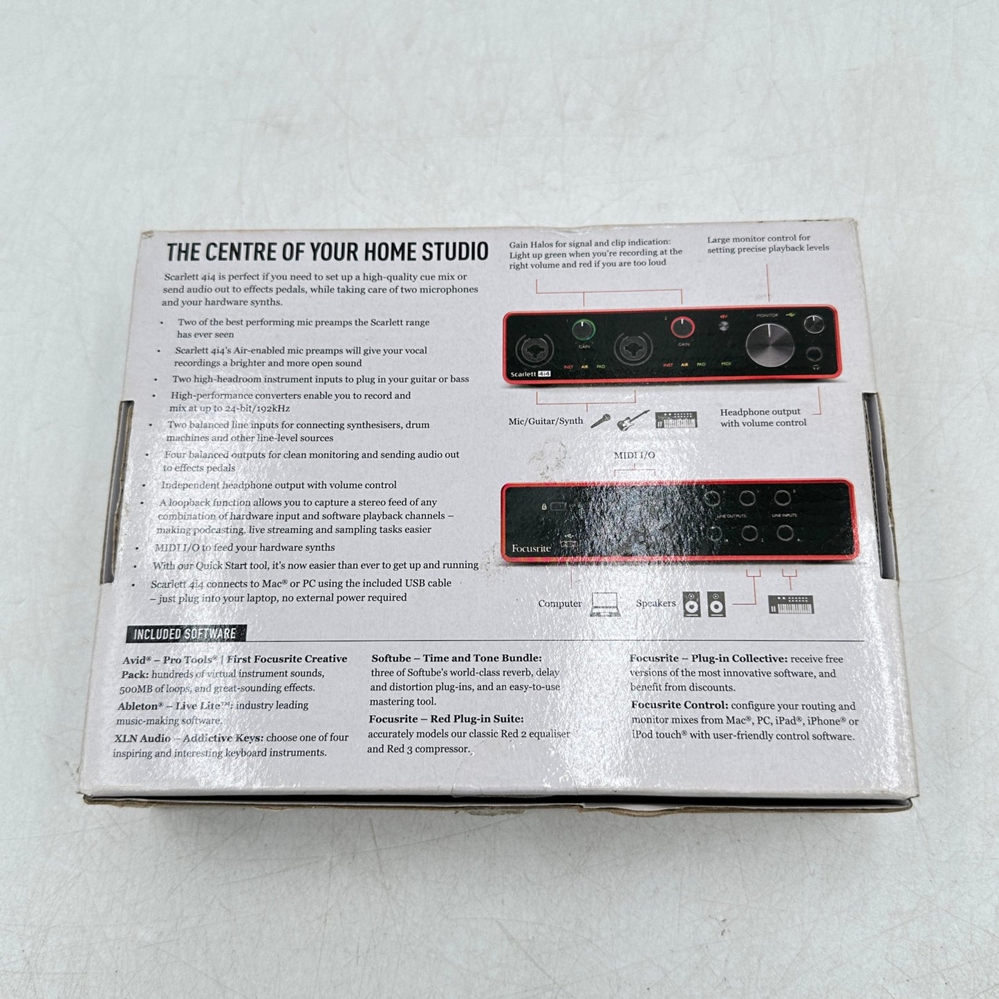 Focusrite Scarlett 4i4 (3rd Gen) USB Audio Interface MOSC0026