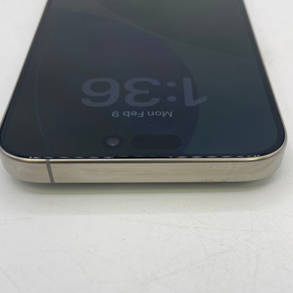 Factory Unlocked Apple iPhone 15 Pro Max 256GB Natural Titanium MU683LL/A