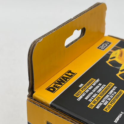 New DeWalt DCBP034-2 20V MAX XR PowerStack Battery - 2 Pack