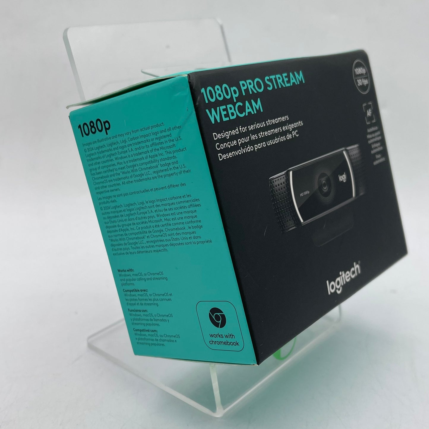 New Logitech 1080p Pro Stream WebCam 1080p 30 fps Webcam 960-001211