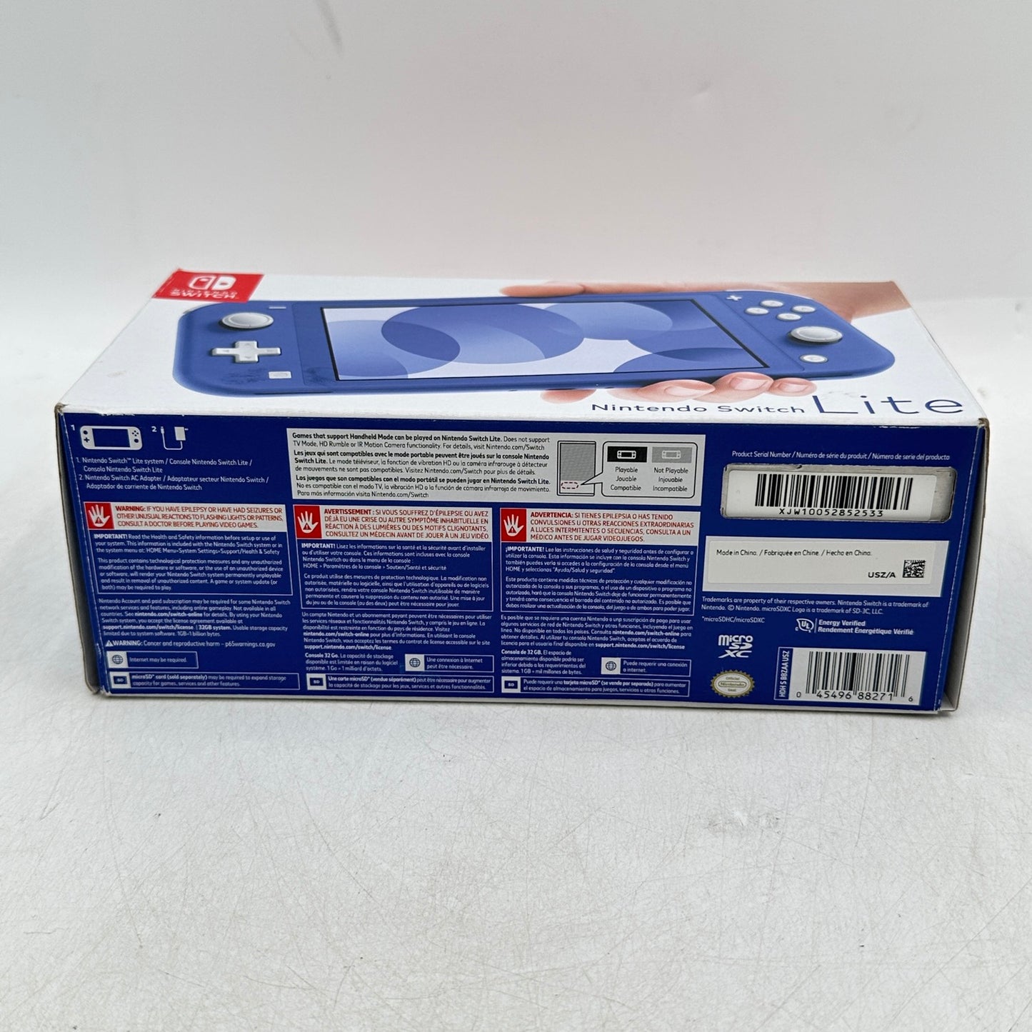 Nintendo Switch Lite Handheld Game Console HDH-001 Blue