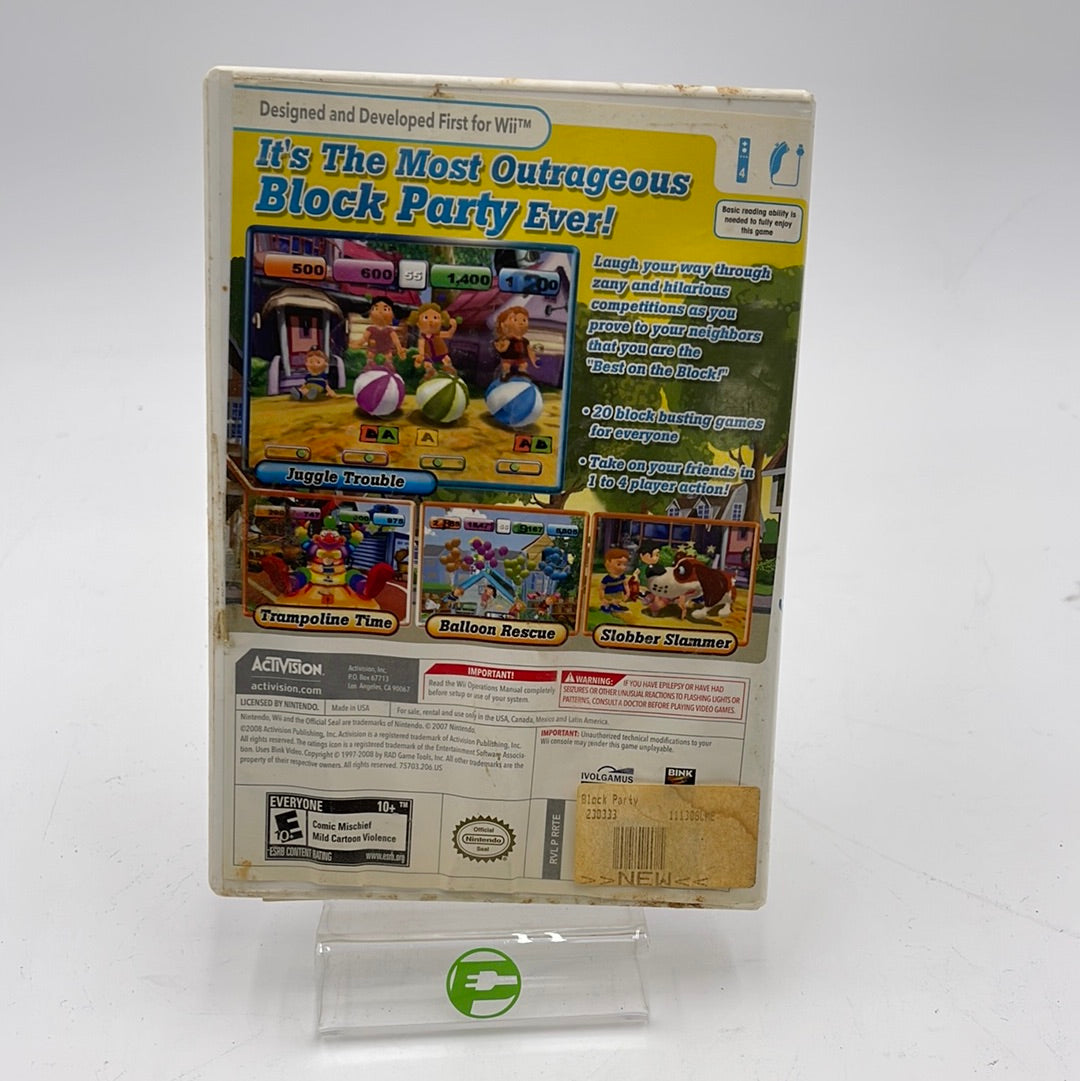 Block Party: 20 Games  (Nintendo Wii,  2008)