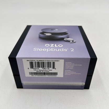 New Ozlo Sleepbuds 2 In-Ear Sleep Earbuds Purple 010021C01WW01
