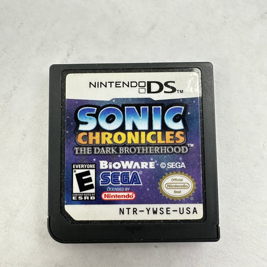 Sonic Chronicles: The Dark Brotherhood (Nintendo DS, 2008) Cartridge Only