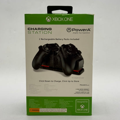 New PowerA Charging Station For Xbox One Black