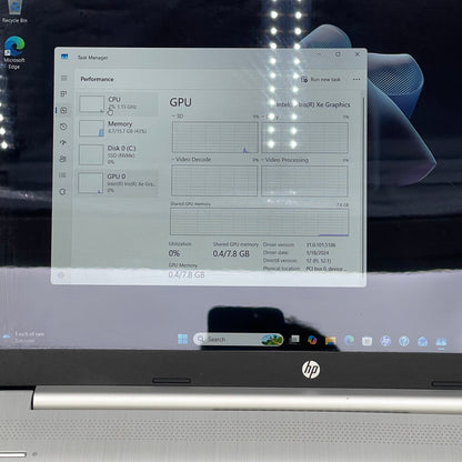 HP Laptop 15-dy2073dx 15.6" i7-1165G7 2.8GHz 16GB RAM 512GB SSD