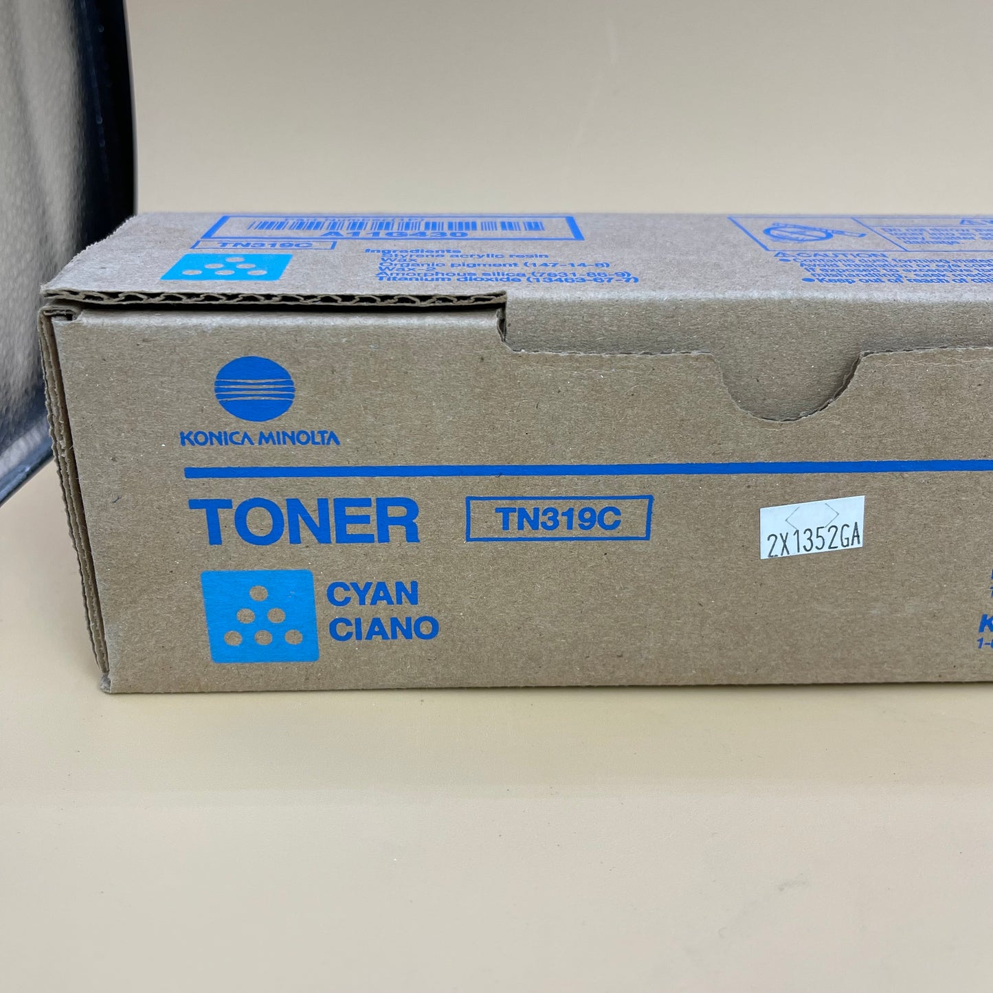 New Konica Minolta TN319C A11G430 Cyan Toner Cartridge