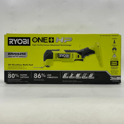 New Ryobi PBLMT51B 18V Brushless Multi Tool