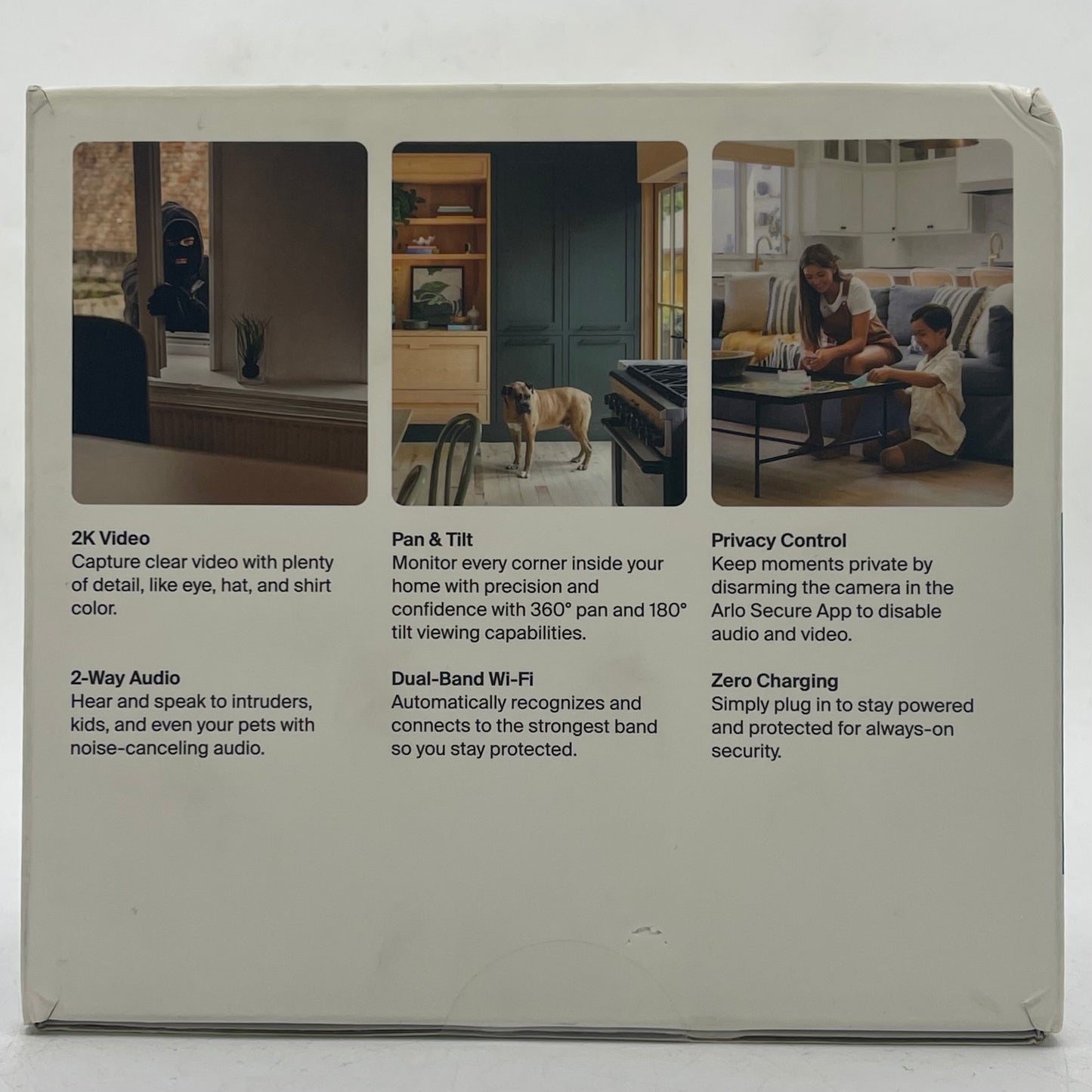 New Arlo Essential Indoor Pan Tilt Camera VMC3073