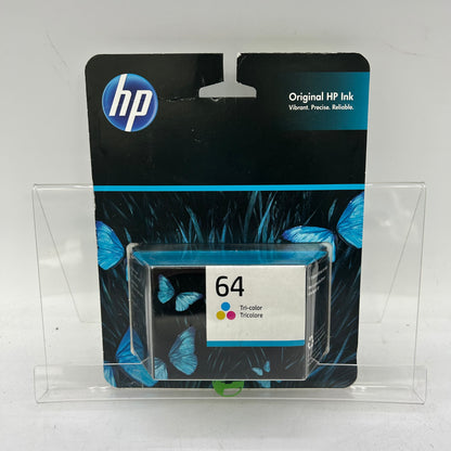 New HP 64 N9J89AN Tri-color