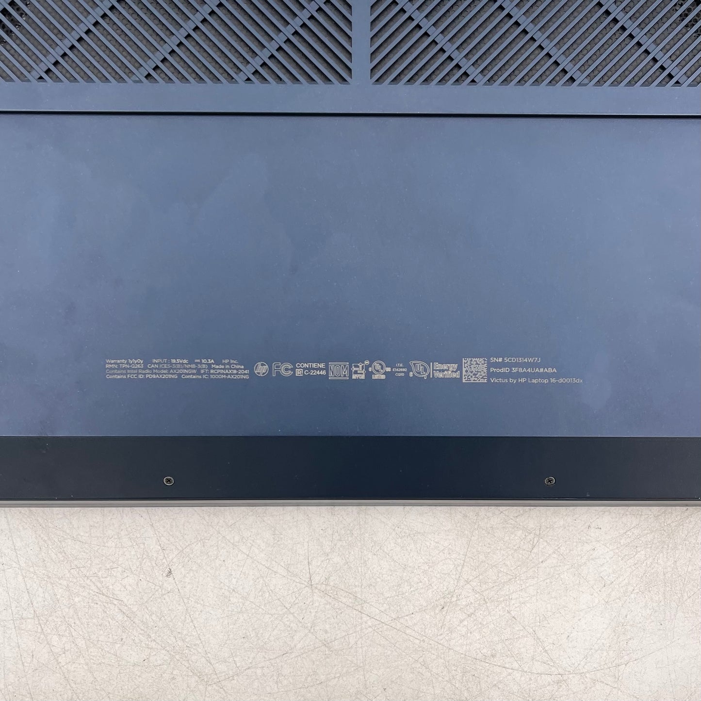 HP Victus 16-D0013DX 16.1 i5-11400H 2.7GHz 8GB RAM 256GB SSD GeForce RTX 3050