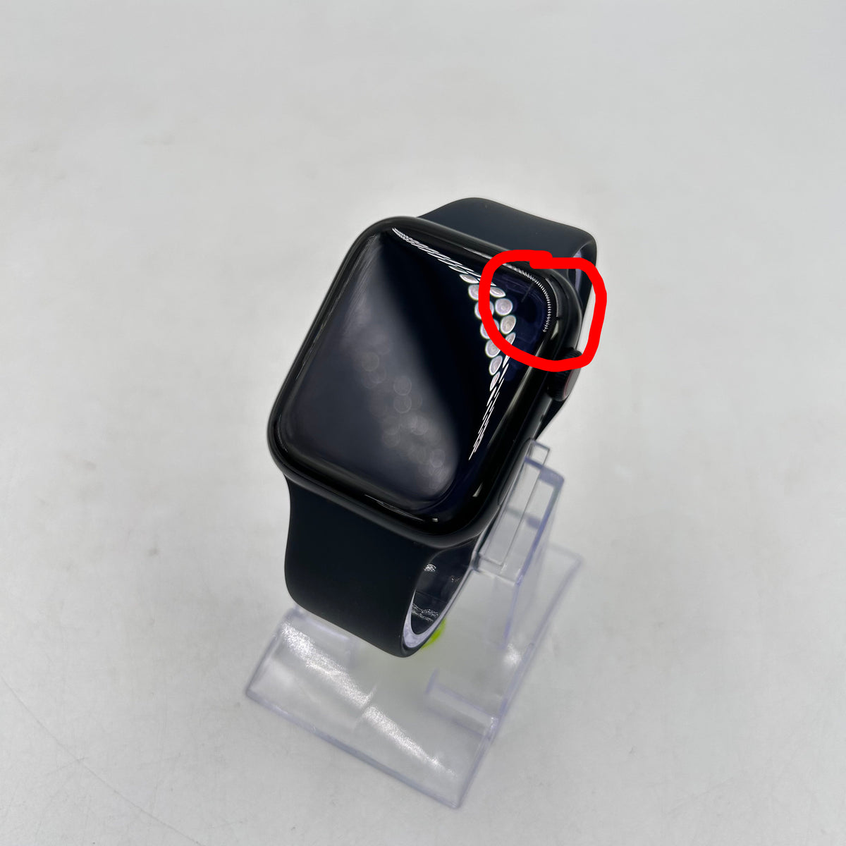 Unlocked Apple Watch SE 2nd Gen 44MM Midnight Aluminum Black Band MA9L4LL/A