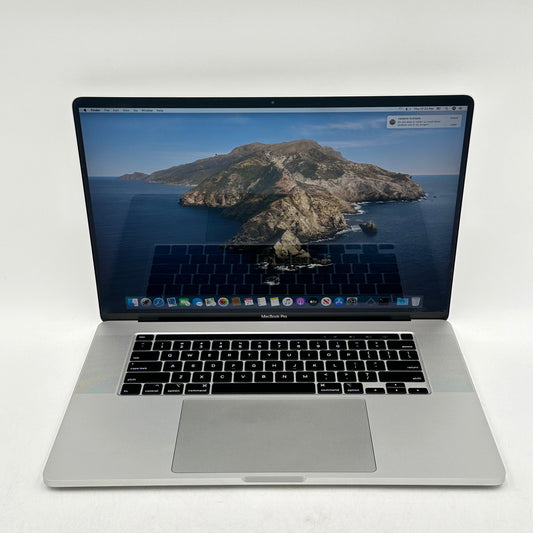 2019 Apple MacBook Pro 16" i7-9750H 2.6GHz 16GB RAM 512GB SSD Silver A2141