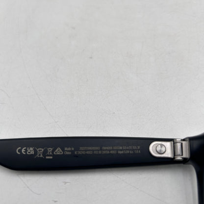 Ray-Ban Meta Wayfarer Gen 1 Matte Black Transitions RW4008 601 AI Smart Glasses