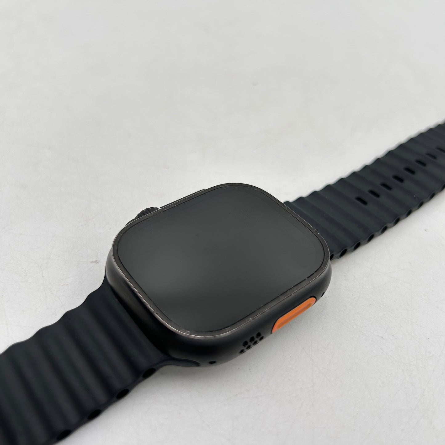Unlocked Apple Watch Ultra 2 49MM Black Titanium Black Ocean Band MX4P3LW/A
