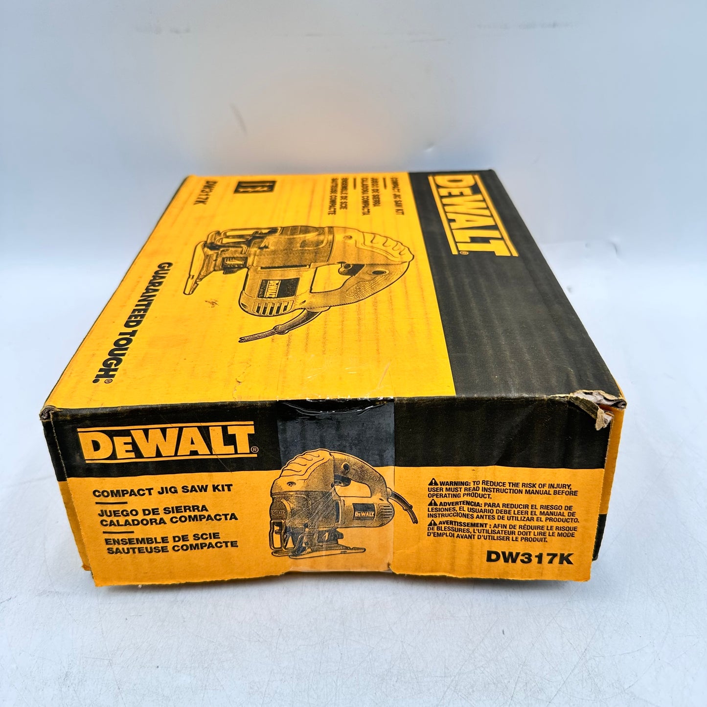 New DeWalt DW317K 120V AC 5.5 Amp Motor Compact Jig Saw Kit