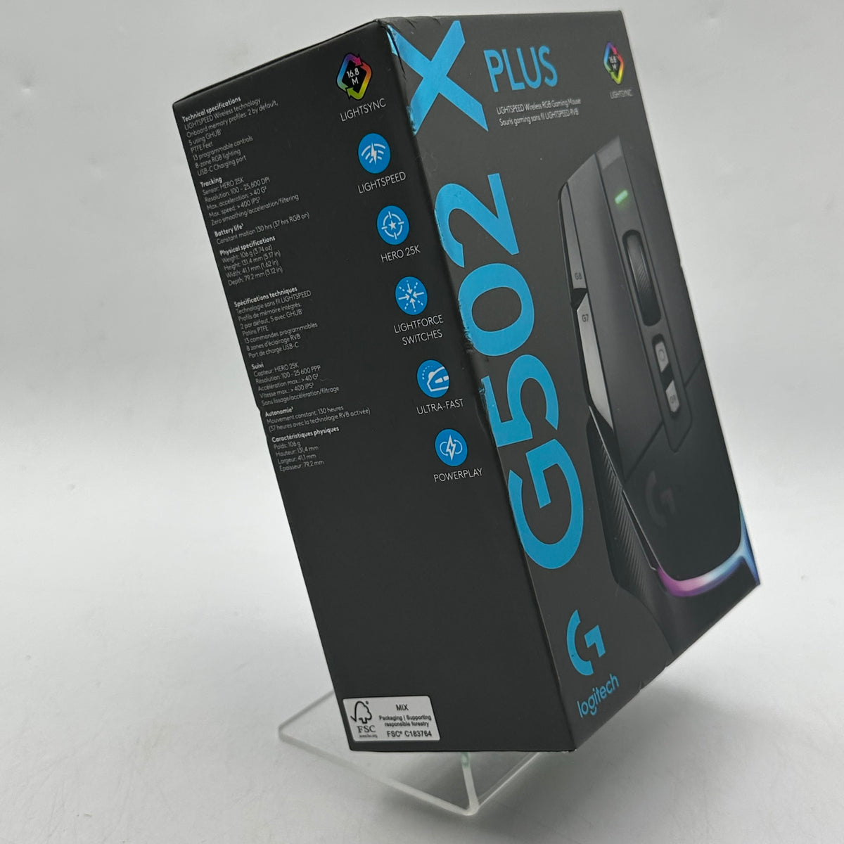 New Logitech G502 X 910-006160 Wireless Mouse Black
