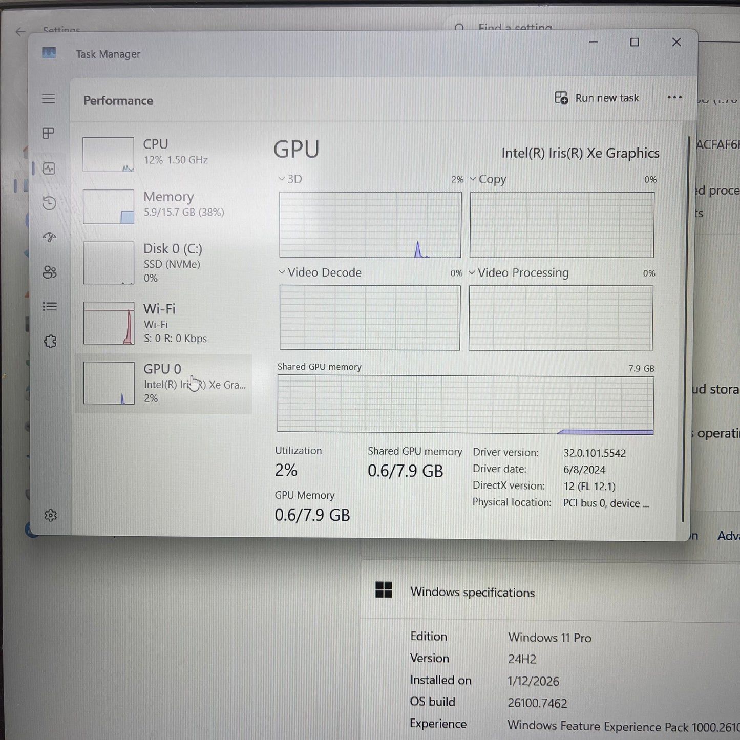 Lenovo IdeaPad Slim 5 Gen 8 16" i7-1355U 1.7GHz 16GB RAM 512GB SSD