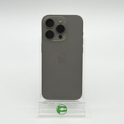 Unlocked Apple iPhone 15 Pro 1TB Natural Titanium MTU53LL/A