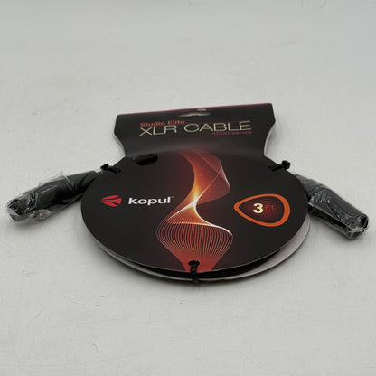 New Kopul Studio Elite 4000 Series XLR M To F Microphone Cable M4003 (3 ft.)
