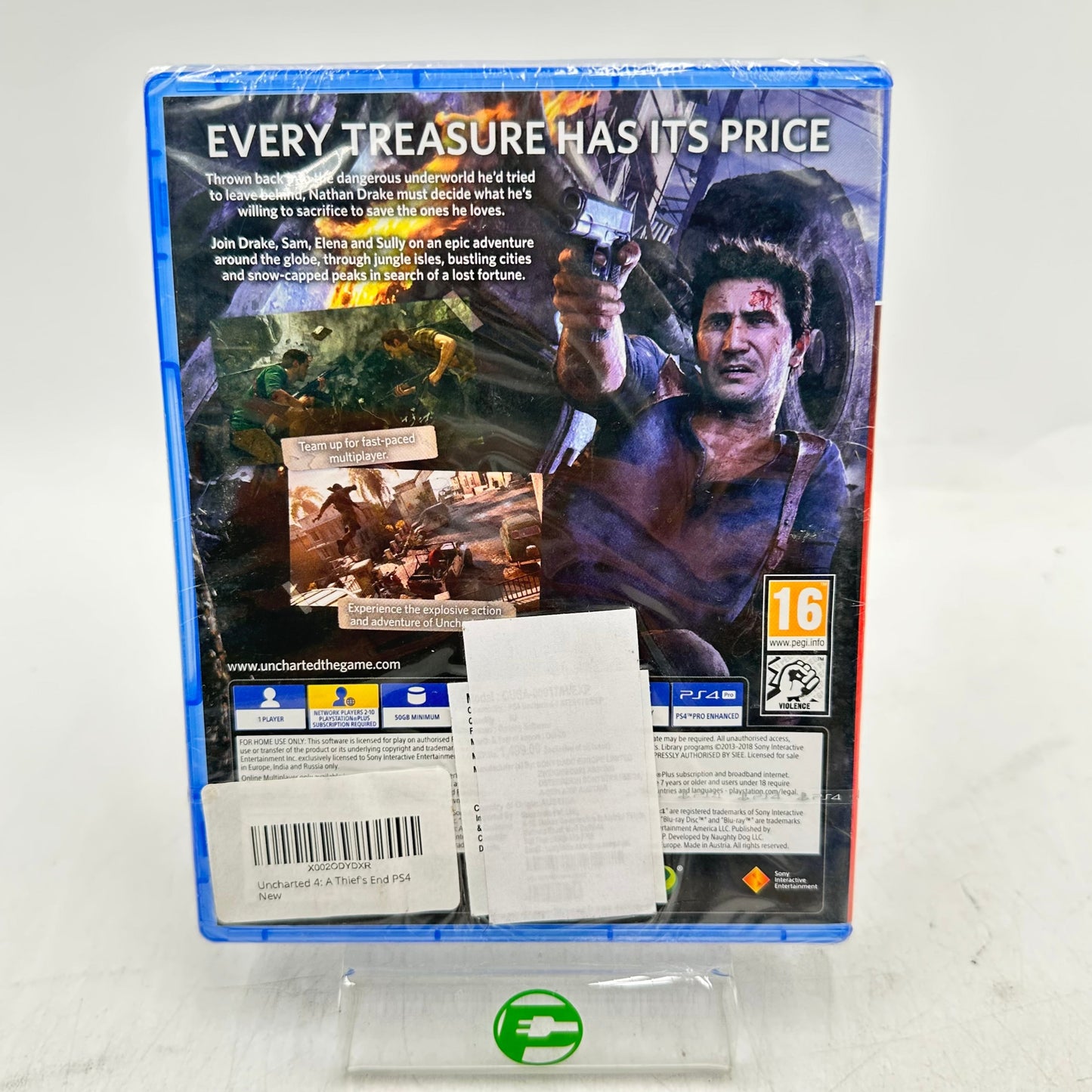 New Uncharted 4 : A Thief's End (Sony PlayStation 4 PS4, 2016)