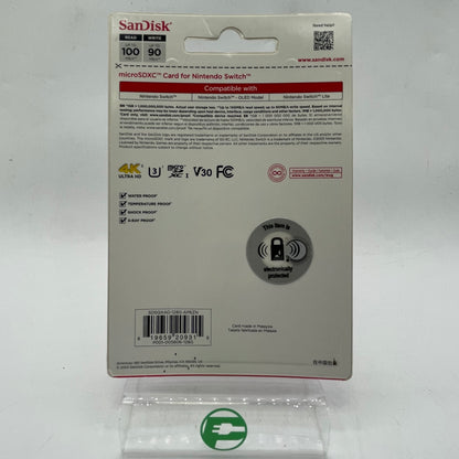 New SanDisk microSDXC Card for Nintendo Switch 128GB Memory Card 