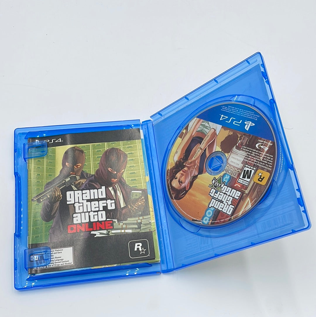 Grand Theft Auto V  (Playstation 4,  2014)