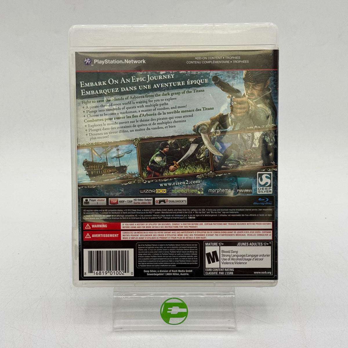 Risen 2: Dark Waters (Sony PlayStation 3 PS3, 2012)