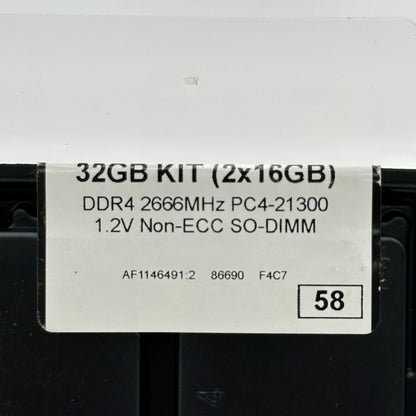 New A-Tech 32GB (2x16GB) RAM DDR4 2666MHz PC4-21300