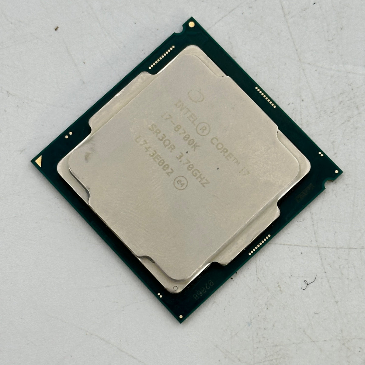 Intel Core i7-8700K 3.70GHz 6 Core SR3QR 12 Thread LGA 1151