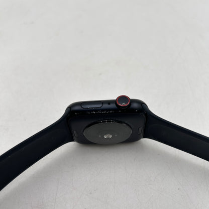 Unlocked Apple Watch SE 2nd Gen 44MM Midnight Aluminum Sport Band MXG23LL/A