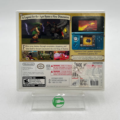 Zelda Ocarina of Time 3D (Nintendo 3DS, 2011)