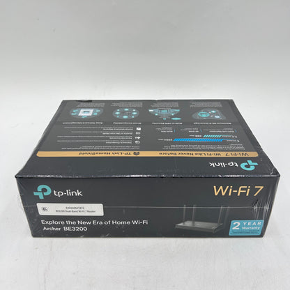 New TP-Link Archer BE3200 Dual Band WiFi 7 Router