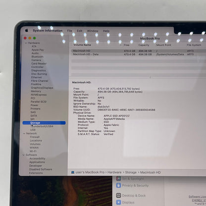 2023 Apple MacBook Pro 14" M3 Pro 14C GPU 4.0GHz 18GB RAM 512GB SSD A2992