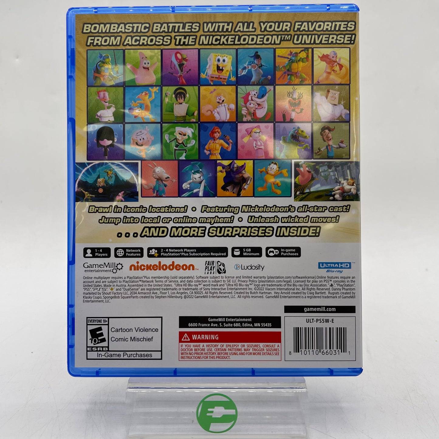Nickelodeon All Star Brawl [Ultimate Edition] (Sony PlayStation 5 PS5, 2021)