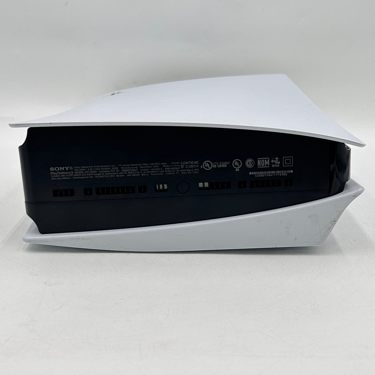 Sony PlayStation 5 Disc PS5 825GB White Console Gaming System CFI-1215A