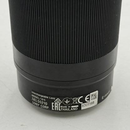Sony 55-210mm f/4.5-6.3 E-Mount Telephoto SEL55210 Zoom Lens