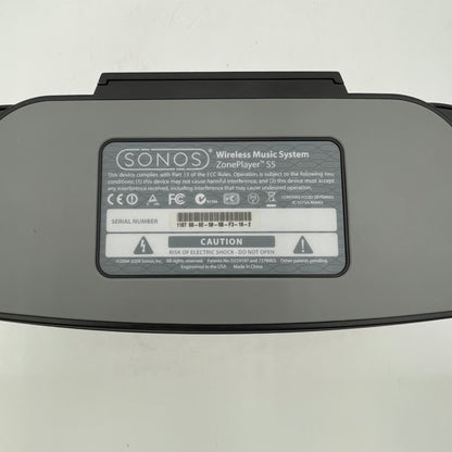 Sonos Zone Player Wireless Music System Black S5